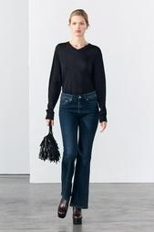 ZW COLLECTION BOOTCUT FULL LENGTH MID-WAIST JEANS