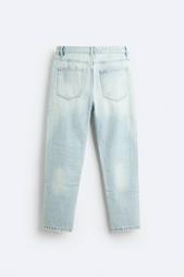 SLIM FIT CROPPED JEANS