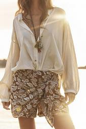 KNOTTED CUTWORK SKORT