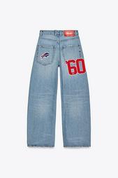 TRF BAGGY NFL MID-WAIST JEANS