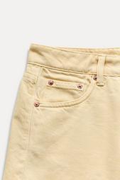 TRF MID-RISE DENIM BERMUDA SHORTS