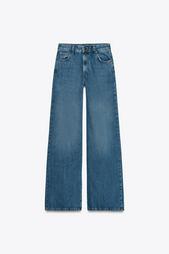 ZW COLLECTION WIDE-LEG MID-RISE JEANS