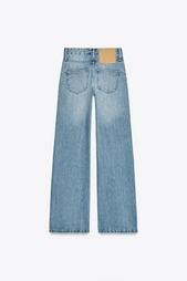 ZW COLLECTION WIDE-LEG MID-RISE JEANS