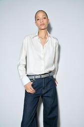 ZW COLLECTION WIDE-LEG MID-RISE JEANS