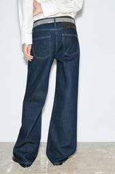 ZW COLLECTION WIDE-LEG MID-RISE JEANS