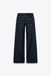 ZW COLLECTION WIDE-LEG MID-RISE JEANS