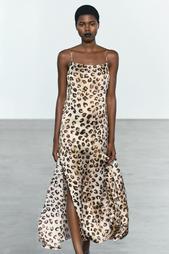 ZW COLLECTION ANIMAL PRINT SLIP DRESS