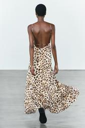 ZW COLLECTION ANIMAL PRINT SLIP DRESS