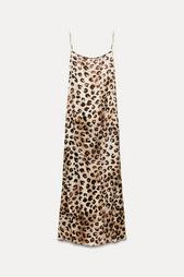 ZW COLLECTION ANIMAL PRINT SLIP DRESS