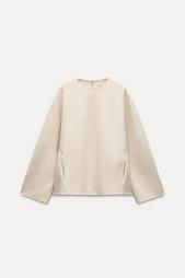 ZW COLLECTION WOOL BLEND TOP