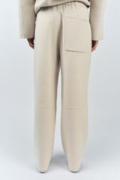 ZW COLLECTION WOOL BLEND TROUSERS