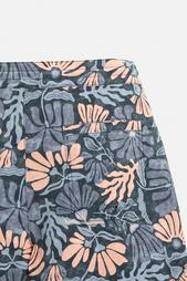 LONG FLORAL PRINT SWIMMING TRUNKS