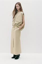 ZW COLLECTION STRAIGHT GABARDINE SKIRT