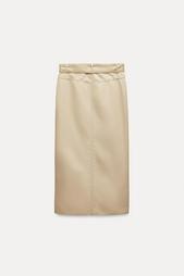 ZW COLLECTION STRAIGHT GABARDINE SKIRT