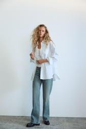TRF WIDE-LEG LOW-RISE JEANS