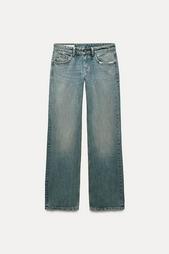 TRF WIDE-LEG LOW-RISE JEANS