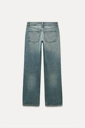 TRF WIDE-LEG LOW-RISE JEANS