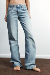 TRF WIDE-LEG LOW-RISE JEANS