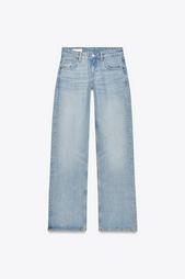 TRF WIDE-LEG LOW-RISE JEANS