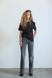TRF WIDE-LEG LOW-RISE JEANS