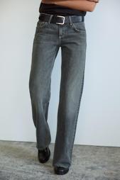 TRF WIDE-LEG LOW-RISE JEANS