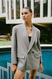 OVERSIZE DOUBLE-BREASTED BLAZER