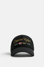 CAP WITH CONTRAST EMBROIDERY