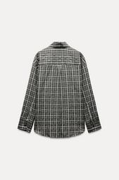 ZW COLLECTION CHECK OVERSIZE SHIRT