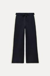 KNIT TROUSERS WITH SIDE STRIPE