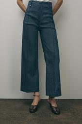 ZW COLLECTION HIGH-WAIST WIDE-LEG JEANS