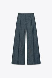 ZW COLLECTION HIGH-WAIST WIDE-LEG JEANS