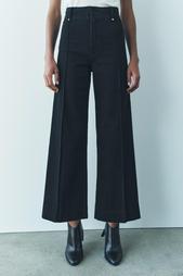 ZW COLLECTION HIGH-WAIST WIDE-LEG JEANS