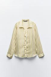 STRIPED FLOWING SHIRT