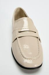 PATENT-FINISH LOAFERS