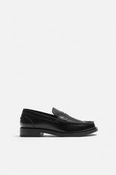 LEATHER PENNY LOAFERS