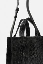 WOVEN SHOPPER BAG