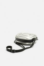 RUBBERISED RIGID CROSSBODY BAG