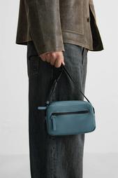 RUBBERISED CROSSBODY BAG