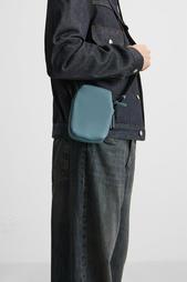 RUBBERISED CROSSBODY BAG