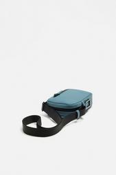 RUBBERISED CROSSBODY BAG