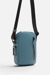 RUBBERISED CROSSBODY BAG