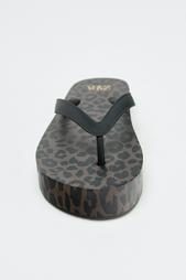 ANIMAL PRINT SANDALS