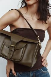 BUCKLE SHOULDER BAG