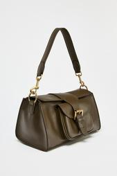 BUCKLE SHOULDER BAG