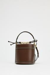 DOUBLE HANDLE BUCKET BAG