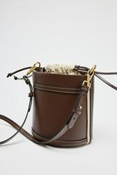 DOUBLE HANDLE BUCKET BAG