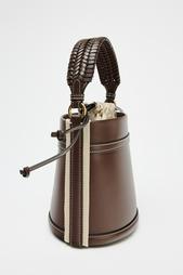 DOUBLE HANDLE BUCKET BAG