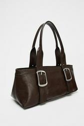 ELONGATED CITY BAG WITH BUCKLES