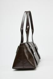 ELONGATED CITY BAG WITH BUCKLES