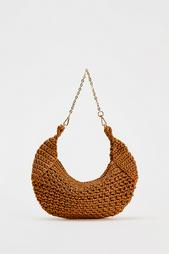 BRAIDED SHOULDER BAG